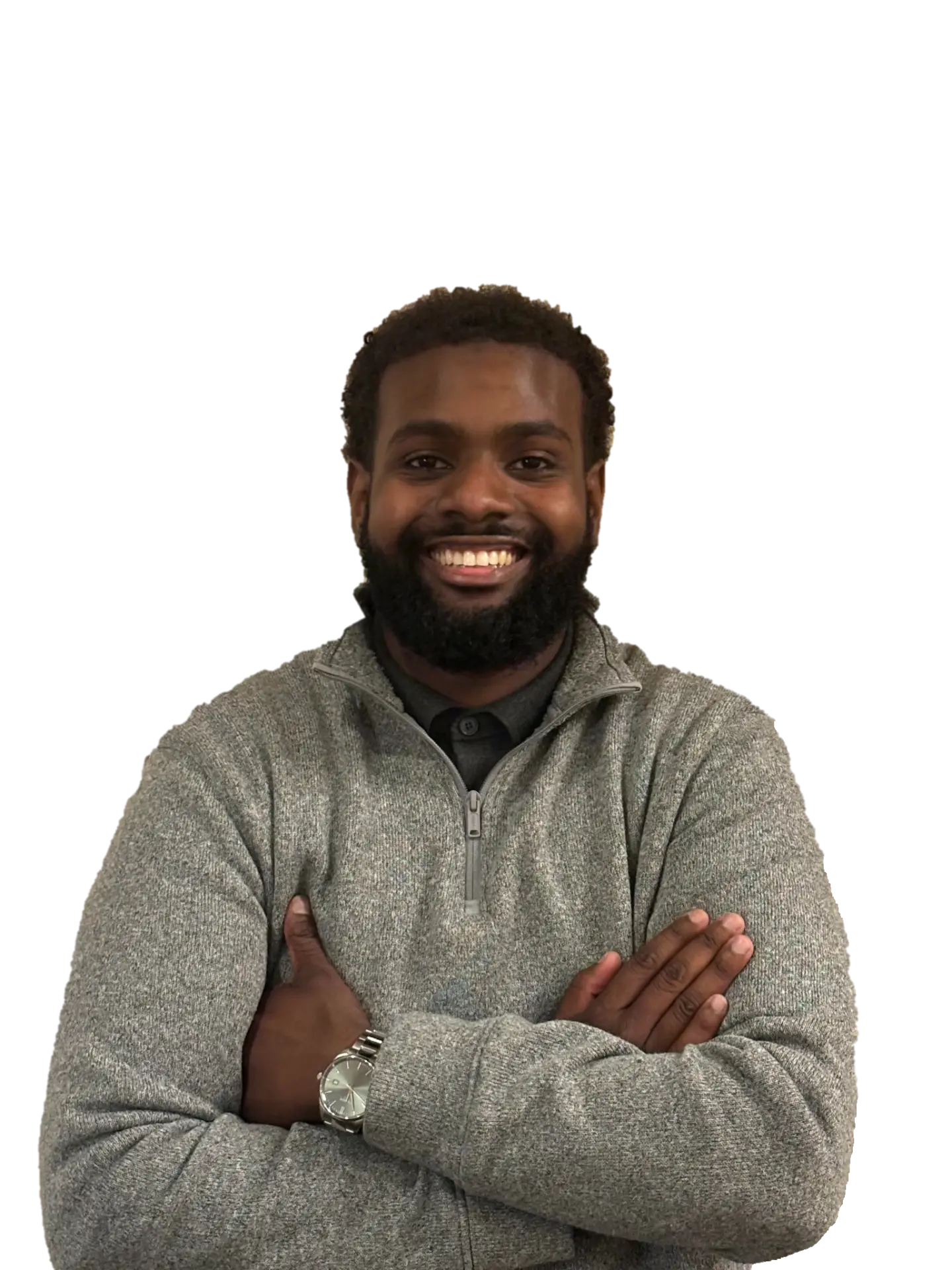 Portrait of Elwaleed Gadalla, AI product builder and founder
